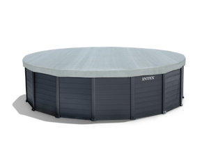 Ensemble de <span class=keywords><strong>piscine</strong></span> <span class=keywords><strong>INTEX</strong></span> 26384 2025, 477 cm x 124 cm, gris graphite, panneau - Product Image 3