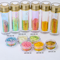 Nouvelles paillettes holographiques de qualité cosmétique Super Chameleon 12 couleurs pour fard à paupières, flocons Aurora Candy