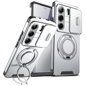 <span class=keywords><strong>Funda</strong></span> para <span class=keywords><strong>Samsung</strong></span> <span class=keywords><strong>Galaxy</strong></span> S26 con Anillo Magnético, Soporte, Cubierta para Cámara, Protector de Pantalla de Doble Capa a Prueba de Golpes - Product Image 1