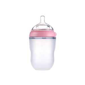 Produits d'alimentation pour bébés sans BPA de qualité alimentaire 2024, biberons en silicone originaux pour l'<span class=keywords><strong>allaitement</strong></span>, biberons en silicone pour bébés - Product Image 5