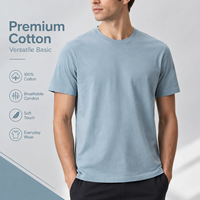 T-shirt en coton épais 230 g/m² pour homme, style streetwear, personnalisable, uni, vente en gros, col rond, manches courtes, coupe oversize, vierge