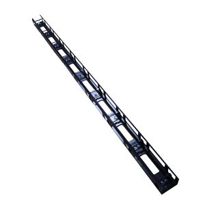 Panneau vierge 19 pouces 1U 2U 3U 4U pour support mural, socle de cabinet et gestion verticale des câbles pour armoires réseau, en acier SPCC, en stock - Product Image 6