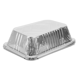 Conteneur alimentaire en <span class=keywords><strong>aluminium</strong></span> R45L 940 ml, bol à emporter avec couvercle en carton, plateau jetable en <span class=keywords><strong>aluminium</strong></span> pour four à <span class=keywords><strong>micro</strong></span>-ondes, plat à emporter REC20135I - Product Image 5