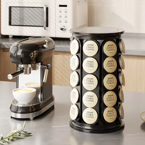 360. Support de capsules de café en plastique à grande capacité rotatif pour 40 capsules, support de rangement pour capsules de café, organisateur de capsules de café, support pour capsules K - Product Image 2