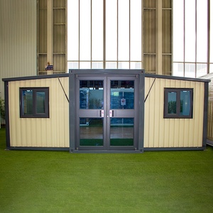 Casa Contenedor Plegable de Construcción Rápida de 20/30/40 Pies, Prefabricada, Modular, Móvil, Resistente a Huracanes, <span class=keywords><strong>para</strong></span> Uso en Hoteles y Oficinas - Product Image 2