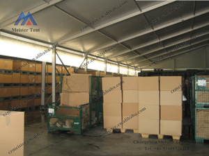 Grande belle tente classique stable d'entrepôt ferme de structure d'alliage d'aluminium <span class=keywords><strong>pour</strong></span> l'atelier temporaire de stockage industriel de longue durée - Product Image 5
