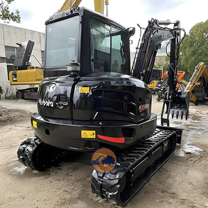 Mini-excavatrice d'occasion UE KX165, peinture noire d'origine Japon, KX 165, 6 tonnes, 7 tonnes, mini-pelle sur chenilles en caoutchouc, excavatrice - Product Image 3