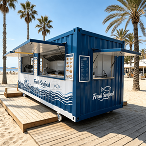 Restaurante Modular Moderno con Diseño de Lujo en Contenedor Marítimo y Cocina de Acero Inoxidable - Product Image 4