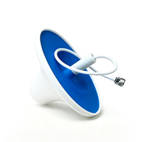 Antena Omnidireccional Wifi 3g 4g Lte de 806-2500mhz, Antena de Techo Tipo Domo para Amplificador de Señal de Teléfono Celular