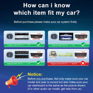 Road Top inalámbrico <span class=keywords><strong>Apple</strong></span> <span class=keywords><strong>CarPlay</strong></span> Android Auto pantalla Multimedia para mercedes-benz Clase G W463 2013-2018 NTG4.5 NTG5.0 - Product Image 4