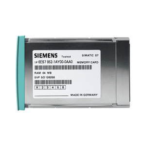 Siemens Simatic S7 <b>Memory</b> <b>Card</b> 64 Mb Ram 6ES79521AS000AA0 Made In Germany - Product Image 1
