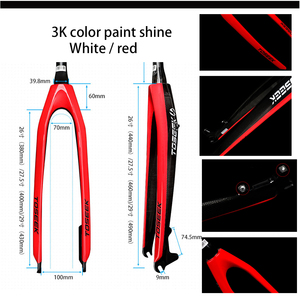 Venta caliente bicicleta mosso 29er tenedores grava rígido mtb Suspensión <span class=keywords><strong>delantera</strong></span> Horquilla 26er 27.5er bicicleta rockshox horquilla bicicleta de montaña - Product Image 4