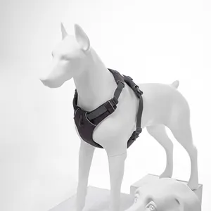 Maneken Anjing Ukuran Besar, Manekin Toko Display Jendela Serat Kaca untuk Anjing