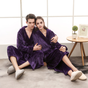 Vente en gros <span class=keywords><strong>de</strong></span> peignoirs en flanelle polychrome personnalisés pour femmes, draps <span class=keywords><strong>de</strong></span> serviettes <span class=keywords><strong>de</strong></span> <span class=keywords><strong>bain</strong></span> <span class=keywords><strong>de</strong></span> luxe - Product Image 6