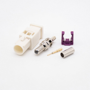 Conector Fakra Tipo B Hembra para Antena GPS de 180 Grados, Conector Fakra para Crimpar en <span class=keywords><strong>Cable</strong></span> - Product Image 3