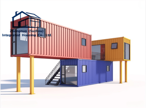 Casa Contenedor Prefabricada de Alta Resistencia ZN, Campamento Modular Portátil, Dormitorio para Personal de Campo Petrolero - Product Image 6