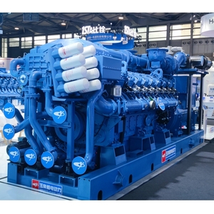 Fabriekslevering 1,5 MW 1500 kW kolenbodemgasgeneratorset 1875 kVA gasgenerator Leroy-Somer PMG alternator voor grootschalige mijnen - Product Image 3