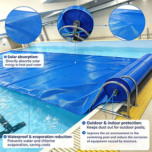 Couverture de <span class=keywords><strong>piscine</strong></span> solaire en bulles PE, personnalisée en usine, 400, <span class=keywords><strong>500</strong></span>, 600 <span class=keywords><strong>microns</strong></span>, durable, anti-UV, rétention de chaleur - Product Image 3