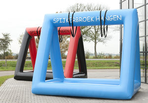 Fiesta al aire libre inflable colgar <span class=keywords><strong>juego</strong></span> de desafío <span class=keywords><strong>interactivo</strong></span> colgar juegos apretados <span class=keywords><strong>juego</strong></span> de equipo inflable para adultos y niños - Product Image 3