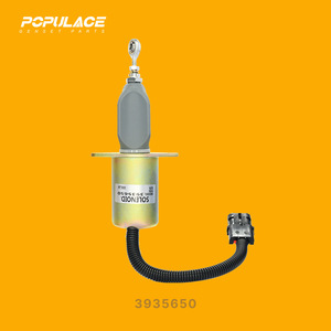 Vanne solénoïde Populace 3935650 12V 24V pour le contrôle des groupes électrogènes Cummins - Product Image 1