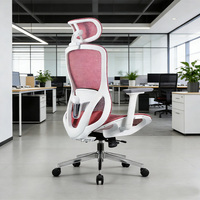 Chaise de bureau ergonomique moderne de haute qualité réglable avec accoudoirs 3D et soutien lombaire réglable