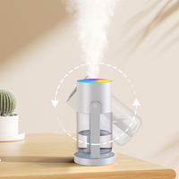 Humidificateur d'air intelligent à LED pour voiture, vente en gros d'usine, fonction d'aromathérapie, usage domestique et commercial