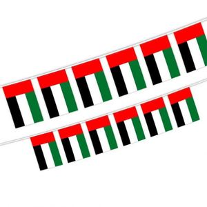 Banderas de Guirnalda Decorativas de Primera Calidad, Directamente del Fabricante, con Diseño de los Emiratos Árabes Unidos - Product Image 1