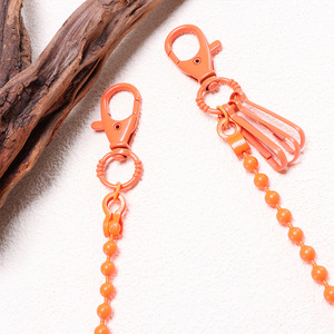 Elegante cadena de cintura con cuentas de una sola capa para jeans, accesorio de moda hip hop, forma de bola de aleación de zinc, uso diario - Product Image 2