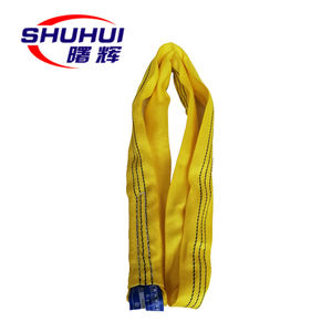 60 tonnes 4m ceinture <span class=keywords><strong>de</strong></span> levage polyester industriel grue ascenseur sangle élingue - Product Image 5