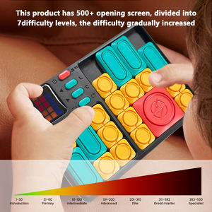 Huarong strada velocità di fuga gioco portatile digitale educativo <span class=keywords><strong>Puzzle</strong></span> giocattolo per bambini <span class=keywords><strong>Puzzle</strong></span> <span class=keywords><strong>Puzzle</strong></span> labirinto rompicapo - Product Image 4