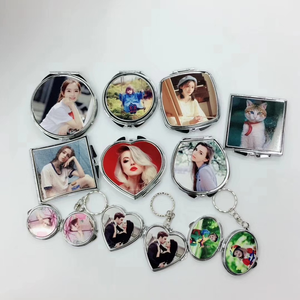 RubySub <strong>Square</strong> Metal Sublimation Blanks <strong>Mirror</strong> Photo Printing Sublimation Custom Pocket <strong>Mirror</strong> - Product Image 5