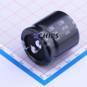 LSM181M2W--A3030 Snap-in Aluminum Electrolytic <b>Capacitor</b> Through hole Component (THT),D30xL30mm 180uF 20% 450V 10mm - Product Image 1