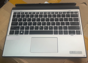 คีย์บอร์ดแท็บเล็ต<span class=keywords><strong>2</strong></span>-in-1สำหรับ HP Elite X2 G4 X2 G4 Folio พร้อมแบ็คไลท์เวอร์ชั่นภาษาอังกฤษเราพร้อมฝาครอบ C ที่พักแขน - Product Image 6
