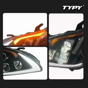 Car For Lexus RX <b>Headlight</b> 2003-2009 Upgrade Modified To New DRL Dynamic Turn Signal <b>LED</b> <b>Headlight</b> - Product Image 5