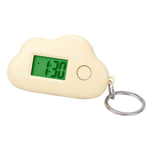 Cloud-Shaped Electronic Watch Keychain With <b>Led</b> Display For Students Unisex Toy Watch - Product Image 3