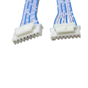 Kabel Ribbon Datar Tembaga Murni OEM UL2468 22awg dengan Isolasi PVC dan Konektor JST PH 1.27mm 2.0mm 2.54mm 8Pin/10Pin/12Pin - Product Image 2