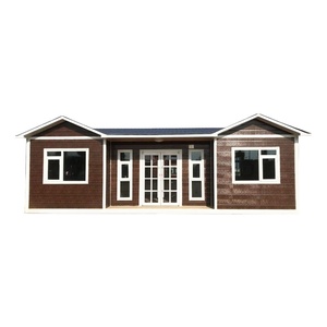 Vente flash : Maison modulaire préfabriquée, maison conteneur, maison mobile avec mur-rideau en verre - Product Image 1