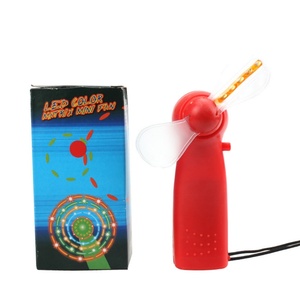 Ventilateur portable lumineux LED pour enfants, mini-ventilateur en plastique, cadeau idéal pour fêtes et célébrations - Product Image 4