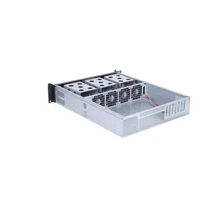 Atx 2U Rack Mount Hộp Nhôm Bộ Khuếch Đại Kim Loại Điện Tử Mini Itx Tùy Chỉnh Khung Máy Chủ