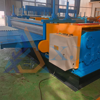 Máquina de Fabricación de Láminas Metálicas Delgadas de Acero, Fácil de Operar, Máquina Perfiladora de Láminas para Techos Corrugados de Barril Horizontal