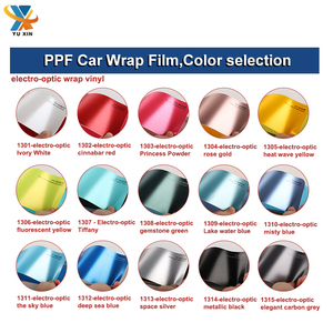Film vinylique bleu profond de 1.52x18m, emballage en vinyle pour voiture, vente en gros d'usine - Product Image 4