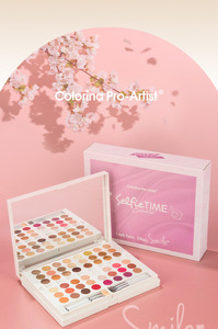 Venta al por mayor Venta caliente Etiqueta privada 69 colores Duochrome Sombra de ojos con pinceles Crema Paleta de sombras de ojos - Product Image 5