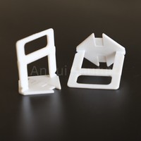 Système de nivellement de carreaux moderne en plastique PP PE avec clips et cales d'espacement étanches pour carreaux