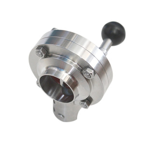 Van Bướm Mặt Bích DN100 <span class=keywords><strong>Cf8m</strong></span> Ss304 Bằng Thép Không Gỉ - Product Image 3