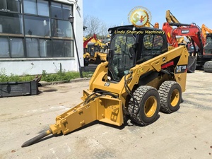 Minicargadora usada original de EE. UU. CAT246D, buenas condiciones de trabajo, precio barato, MINICARGADORA CAT 246C 246D - Product Image 2