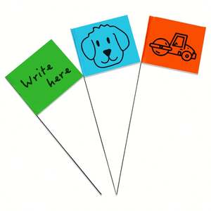 Drapeaux promotionnels personnalisés de haute qualité, double face, imperméables, impression typographique, pour la décoration routière - Product Image 2