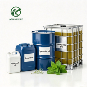 Suministro Directo de Fábrica Lvsong Jiangxi, Aceite Esencial de Menta Pura Natural, Aromaterapia, Extracto de Planta de Primera Calidad, Sabor a Tabaco - Product Image 1