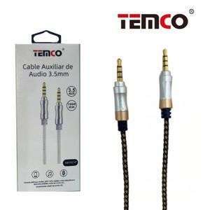 Temco Audio <b>Auxiliary</b> <b>Cable</b> 3.5mm Male to Male Stereo Jack Connector for Headphones and Devices - Product Image 3