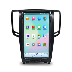 หน้าจอแอนดรอยด์ 15 ขนาด 13.8 นิ้ว รองรับ Carplay สำหรับรถยนต์อินฟินิตี้ G25 G35 G37 Q60 ปี 2007-2013 เครื่องเล่นวิทยุติดรถยนต์ สเตอริโอ วิดีโอ มัลติมีเดีย พร้อมระบบนำทาง GPS - Product Image 1