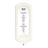 Étui de protection d'écran en verre trempé anti-traces de doigts, anti-poussière et anti-rayures, motif animal, pour 17/18 Pro Max